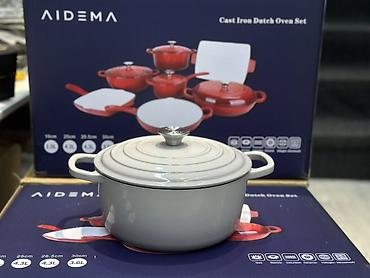 aidema: Набор чугунной посуды AIDEMA — Cast Iron Dutch Oven Set. Состав и — 2