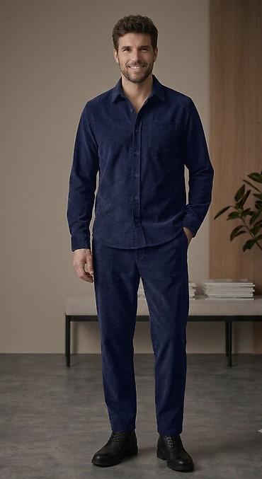 вельветовый костюм: Мужской костюм, XL, 2XL, Новый, Платная доставка, Самовывоз — 5