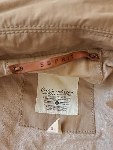 deciji rucni sat: Esprit ženska parka jakna – bež/peščana boja - Model: parka sa — 7