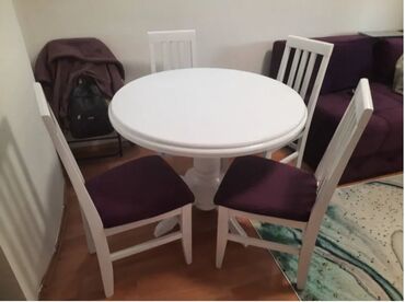 Stolovi: Ovi okrugli stolovi fi 80 fi 90 fi 100 sa i bez produzetka po 150e — 6