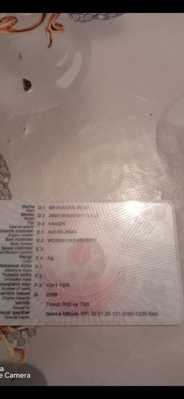 Mercedes-Benz: Mercedes-Benz Sprinter mikroavtobus - Korpus: Uzadılmış və — 12