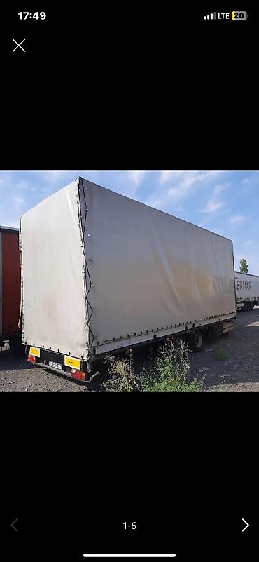 мини трал: Прицеп, Kogel, Шторный, 7 т, Б/у — 2