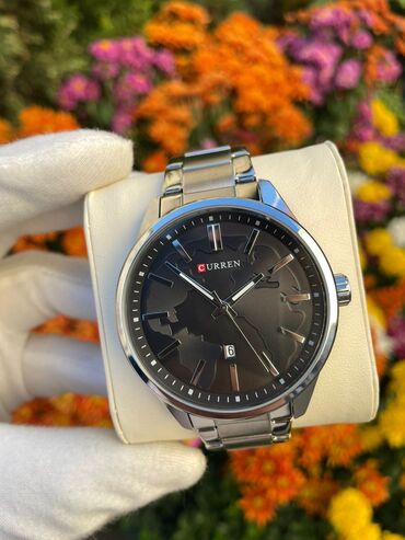 Qol saatları: Yeni, Qol saatı, Curren, rəng - Gümüşü