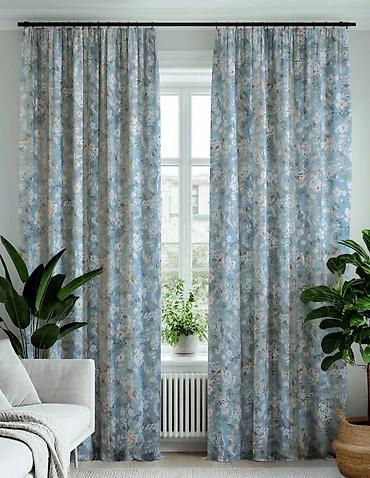 Шторы и занавески: ШТОРЫ .Портьеры из плотной ткани с универсальной шторной лентой - — 16