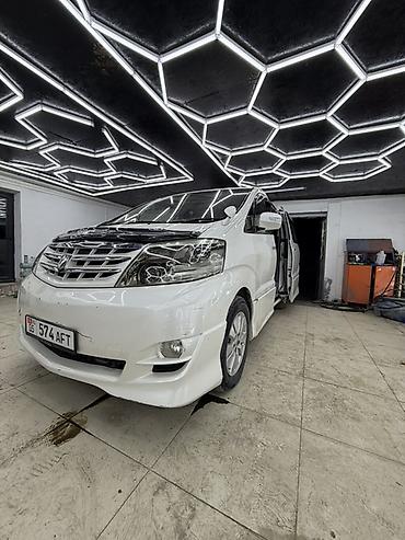 camry 55 2017: Toyota Alphard: 2004 г., 3 л, Автомат, Газ, Минивэн — 7
