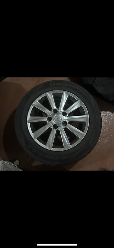 r20 prado: Литые диски (комплект из 4 колес) Toyota с шиной GOFORM/BRAVES. - — 4