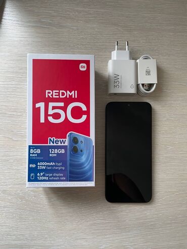 повербанк для айфона: Redmi, Redmi 14C, түсү - Кара