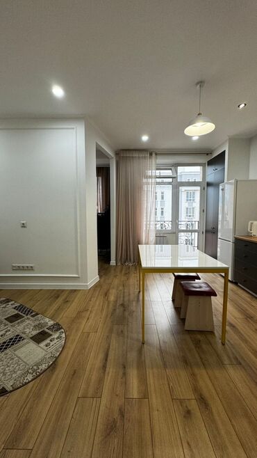 дизель продажа квартир в бишкеке: 2 комнаты, 46 м², Элитка, 8 этаж, Евроремонт