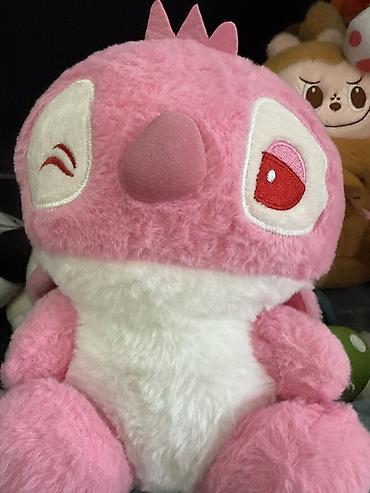 Игрушки: Мягкие игрушки — набор Описание: - Плюшевый котик-бродячка с багетом — 12