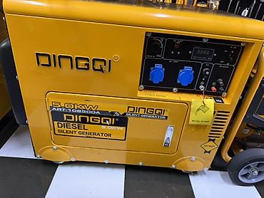 бесшумные генераторы: Дизельный генератор DINGQI Silent Generator 5.0 kW (ART: 10B500A) - — 3