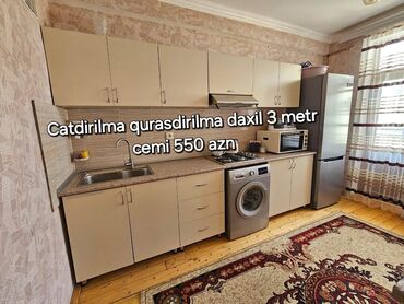 sade metbex mebelleri: Yeni Metbex mebeli 3 metr 550 azn⁵⁰ unvan Bakixanov Razin reng secimi