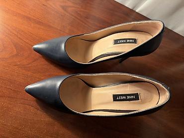 is batinka: Nine West qadın tuflisi - Model: klassik stiletto - Rəng: tünd göy — 3