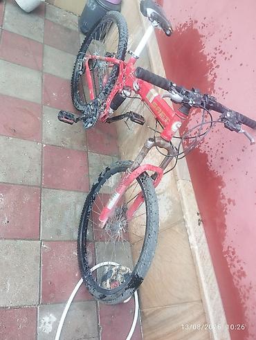 İdman velosipedləri: Dağ velosipedi – SAS Sport, qırmızı rəng. - Çərçivə: yüngül alaşımlı — 4