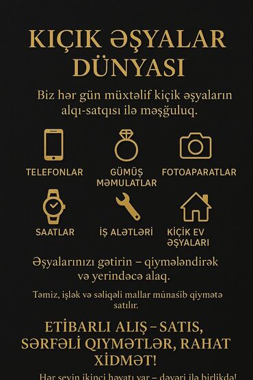 репетиторы для начальных классов: Elan ikinci əl xırdavat əşyaların alınmasını təklif edir. Evinizdə və