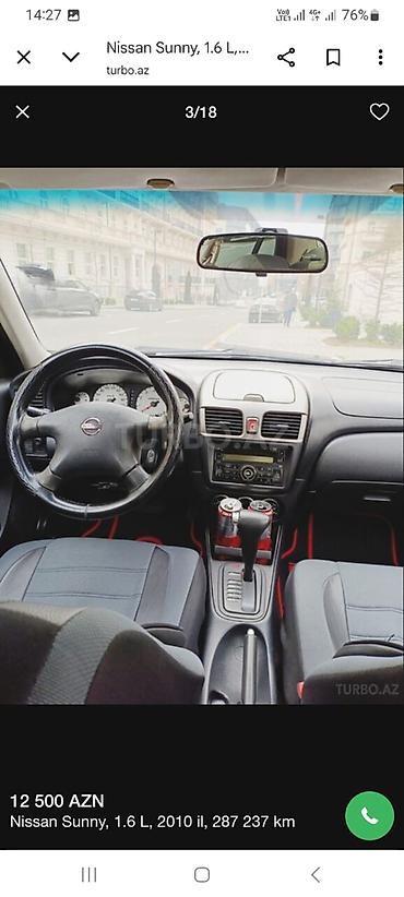 Nissan: Nissan Sunny: 1.6 l | 2010 il Sedan — 16