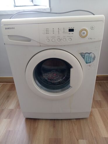Paltaryuyan maşınlar: Paltaryuyan maşın Samsung, 5 kq, Avtomat, Qurutmasız, Kredit yoxdur