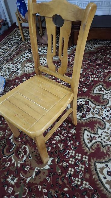 study table: Столовый комплект из массива дерева - Прямоугольный обеденный стол из — 2
