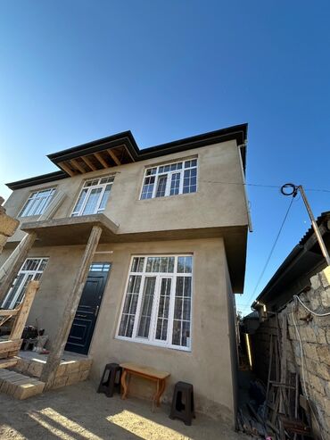 lokbatanda satilan heyet evleri: 5 комнат, 160 м², Нет кредита, Свежий ремонт