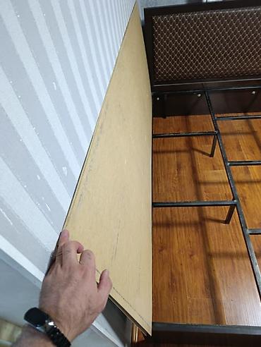 zip lock: Двуспальная кровать, Б/у, С мягким изголовьем, длина - 200 см — 3