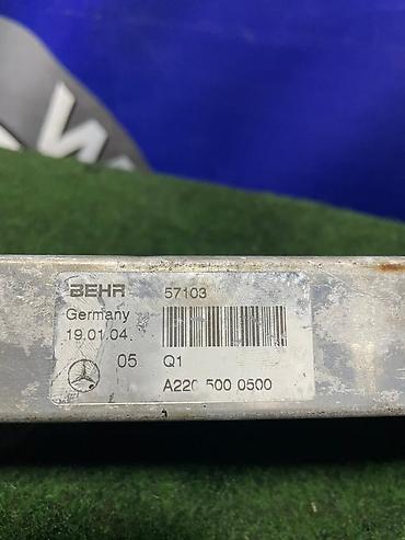 behr: Масляный радиатор Mercedes-Benz 2003 г., Б/у, Оригинал, Япония — 2