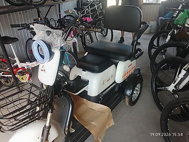 скуторов: Электрический трёхколёсный скутер (трицикл) iBike - Три колеса с — 2