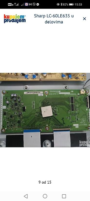 Aksesoari za TV i video: Sharp LC-60LE635 – delovi i module Dostupni originalni delovi sa — 10