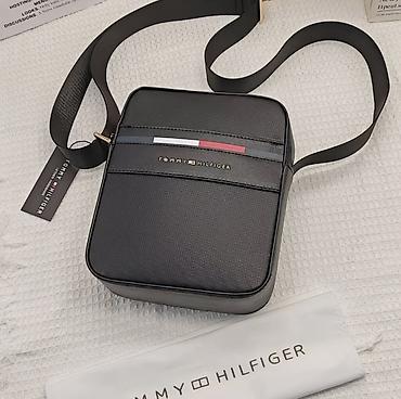 david jones: Барсетка, Tommy Hilfiger, Материал: Экокожа, Новый — 4