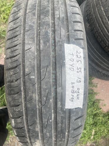 Шины: Шины 225 / 55 / R 19, Лето, Б/у, 1 шт, Легковые, Япония, Toyo