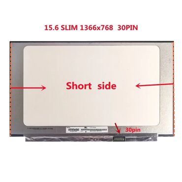 studio monitor: Ekran 15.6 Slim 30 Pin işləməyində heç bir problemi yoxdur