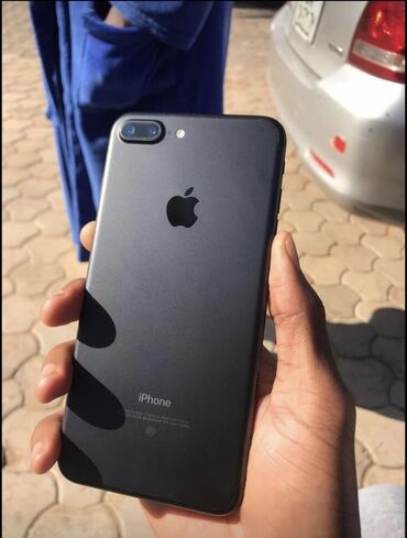Apple iPhone: IPhone 7 Plus, 32 GB, Black Titanium, Zəmanət, Barmaq izi