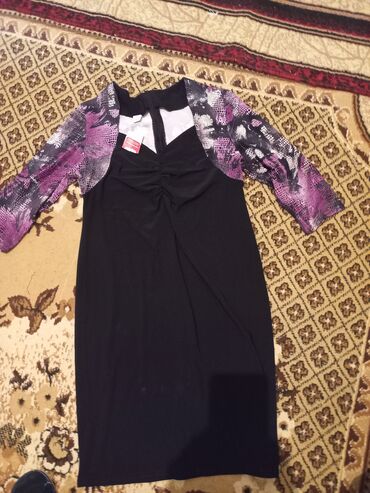 Другая женская одежда: Женский набор одежды (4 предмета) 1) Платье черное с болеро-эффектом — 1