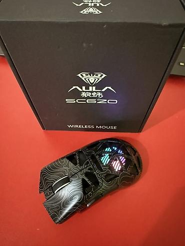 на камерный свет: Игровая беспроводная мышь AULA SC620 - Беспроводное подключение — 3
