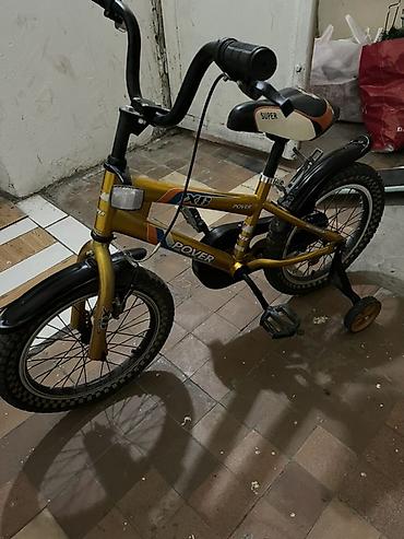 teker velosiped: Uşaq velosipedi – POWER X6 - Təkər ölçüsü: təxminən 16" - Rəng — 1