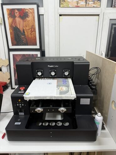 жесткий диск для ноутбука hdd: УФ-плоско-печатный принтер Ripple Color RC‑3250 (формат A3)
