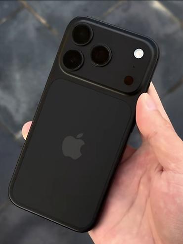 Чехол-накладка для iPhone (черный) - Материал: плотный матовый