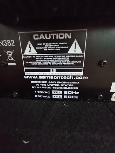 kompyuter səkilləri: Samson dB1800a aktiv subwoofer sistemi - Model: Samson dB1800a — 4