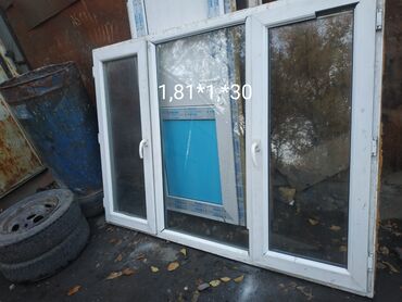 углекислотный баллон: Пластиковые окна есть трещин большой, Чон пластиковые айнек, 30 Бираз