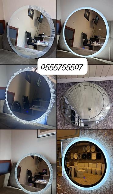 Güzgü Divar üçün, Oval, Dekorativ, Arxa işıqlı lalafo.az -da Güzgü Divar üçün, Oval, Dekorativ, Arxa işıqlı