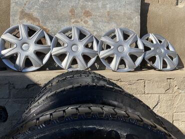 диск 16: Дөңгөлөктөр монтажда 185 / 70 / R 14, Кыш, Комплект, Жеңил унаалар, Темир