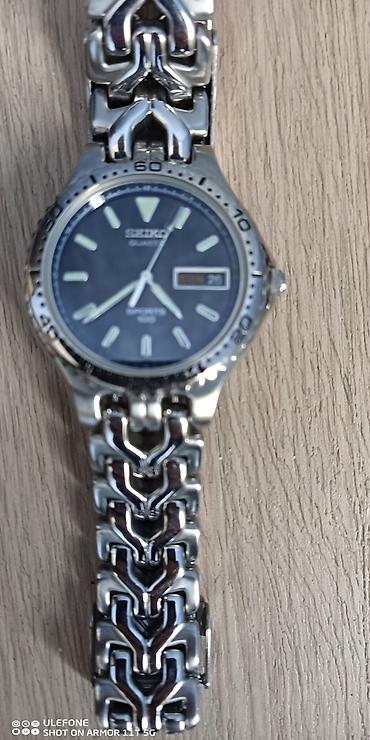 Наручные часы: Seiko sport arginal yapon real qiyməti 370$ az işlənib təzə kimidi — 2