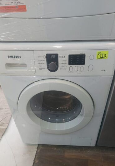 soyuducu paltaryuyan: Стиральная машина Samsung, 6 кг, Б/у, Автомат, Есть сушка