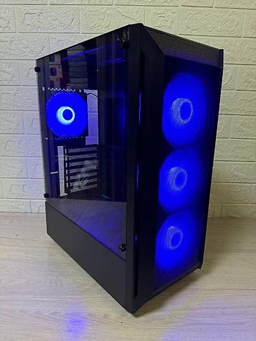 ситемный блок: Корпус ПК, Новый, ATX, цвет - Черный — 5