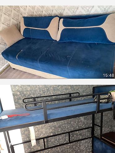 детский мотоцкл: Детская односпальная кровать, Б/у, Для мальчика, С бортиком, Ткань, текстиль, Самовывоз — 2