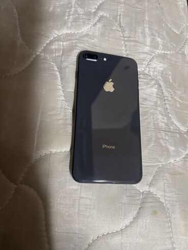 телефон за 7000: IPhone 8 Plus, Б/у, 256 ГБ, Pacific Blue, Зарядное устройство, Защитное стекло, Коробка, 100 %