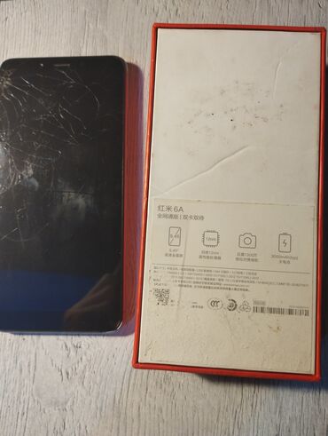 Redmi: Redmi 6A, 16 GB, rəng - Gümüşü, Qırıq, Sensor, Face ID — 4