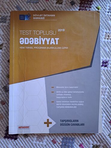 yeni vakansiyalar 2019: Ədəbiyyat 2019 nəşr Test toplusu ucuza satılır