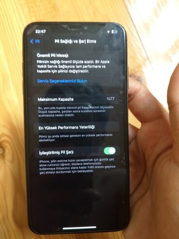 islenmis kondisonerler: IPhone Xs Max, 64 ГБ, Черный, Face ID
