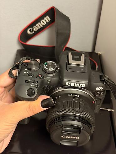 Фотоаппараты: 📸 Продаю Canon EOS R10 с объективом 18–45 мм • Сумка — отдельно 1 500 — 8
