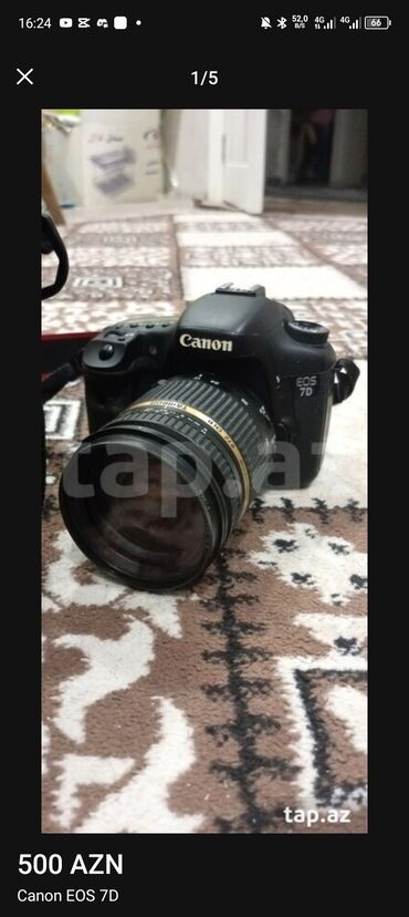canon g7x mark iii qiymeti: Canon EOS 7D fotoaparat dəsti Görüntülərdə olan komplekt: - Canon EOS