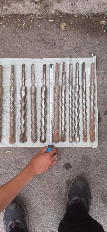 Сверла: Буры, новые заводские отличного качества, на наконечниках имеются at lalafo.kg — 5 Сверла: Буры, новые заводские отличного качества, на наконечниках имеются — 5